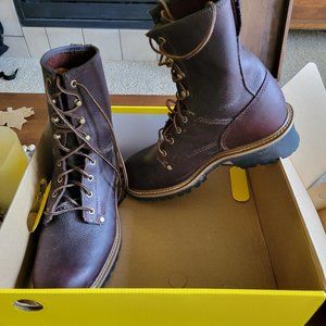 Carolina Mens 8" logger 10 1/2 E NIB stock#821